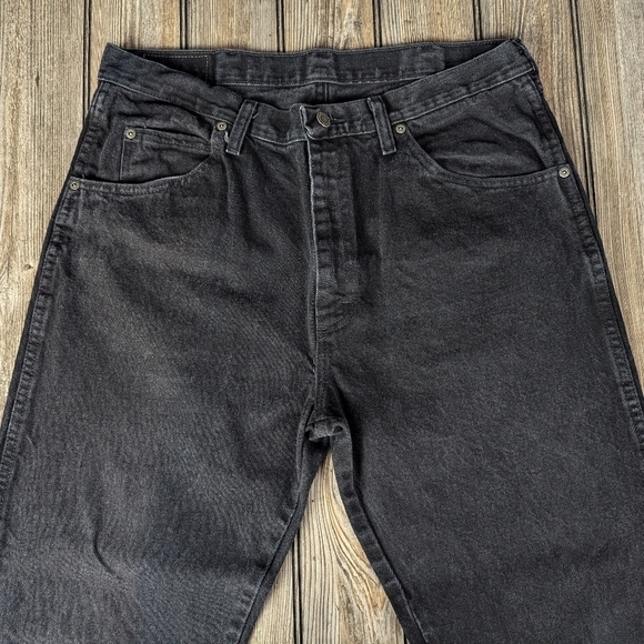 Wrangler regular fit black denim 36X32 - Picture 5 of 7